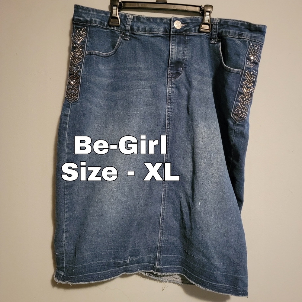 Be-Girl jean skirt